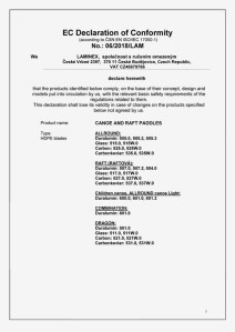 Prohlášení o shodě