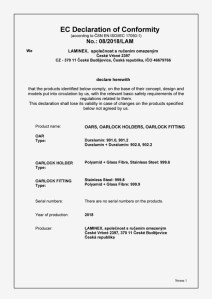 Prohlášení o shodě